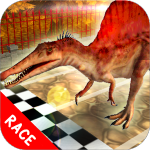 Dino Pet Racing Game : Spinosaurus Run !!