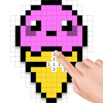 Pixel Draw – Number Art Coloring Book