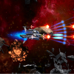 3D Space Shooter: Bullet Hell Meja Infinity