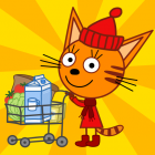 Kid-E-Cats: Grocery Store & Cash Register Games