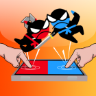 Jumping Ninja Battle – Two Player battle Action!