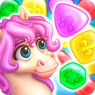 Match3 Magic: Prince unicorn lovely story quest