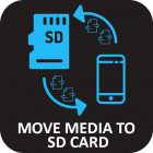 Move Media Files to SD Card: Photos, Videos, Music icon