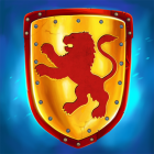Castle fight: Heroes 3 medieval battle arena