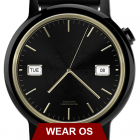 Watch Face Executive Gold Shade Wear OS Smartwatch