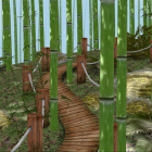 Bamboo Forest 3D Live Wallpaper