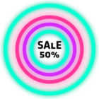 Neon Glow Rings – Icon Pack