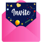 Invitation Maker free – Invite & Postcard Creator icon