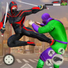 Ninja Superhero Fighting Games: City Kung Fu Fight
