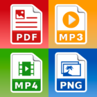 All Files Converter – PDF, DOC, JPG, GIF, MP3, AVI icon