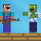 Noob vs zombie: Shooting Game icon