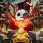 Scary Spider Train Survival 1 icon