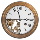 Hourly chime clock + wallpaper