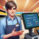 My Supermarket Store Sim 3D icon