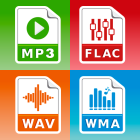 MP3 Converter music ogg flac icon