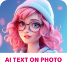 Text on Photo: Add Text on Art icon