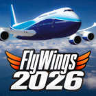 FlyWings 2026 Flight Simulator icon